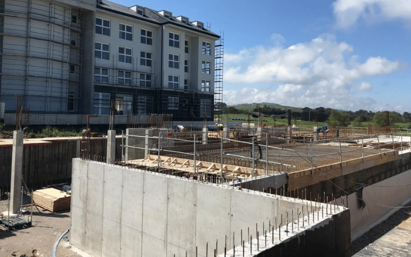 Construcción edificio de Santander