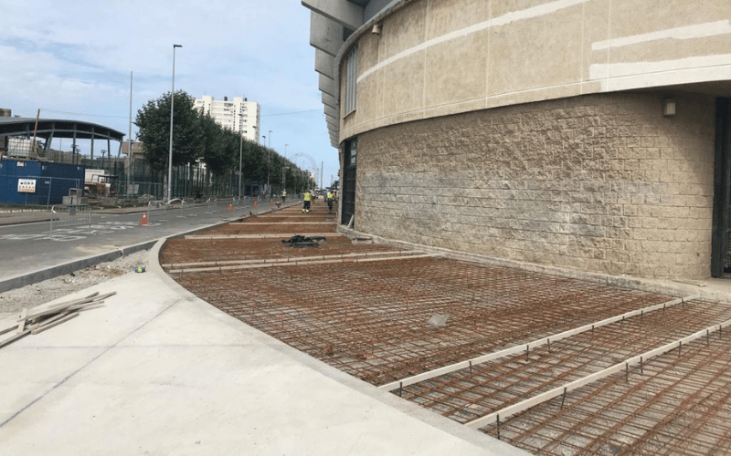 Rehabilitación estadio del Racing Santander