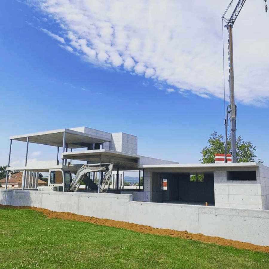 Casa nueva construcción