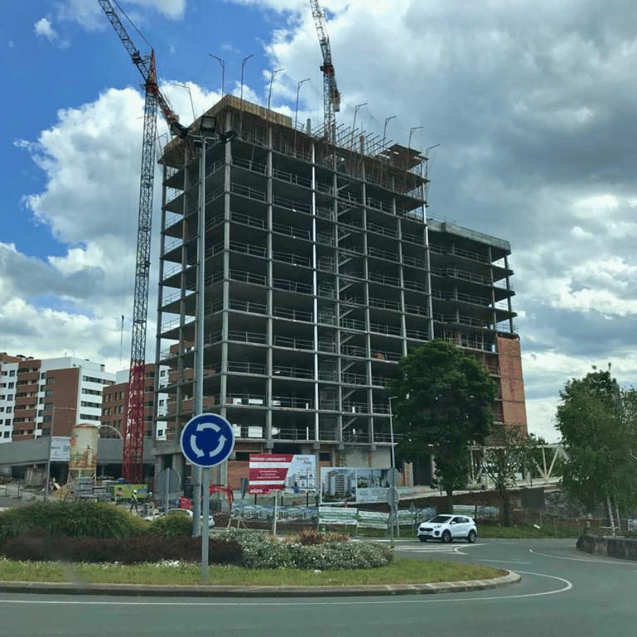 Edificios nuevos en Santander